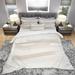 Designart 'Geometric Neutral Form IV' Geometric Bedding Set - Duvet Cover & Shams