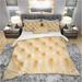 Designart 'Luxury Classic sofa Beige Leather' Modern & Contemporary Bedding Set - Duvet Cover & Shams