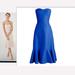 J. Crew Dresses | J.Crew Strapless Blue Ruffle Hem Dress4p | Color: Blue | Size: 4p