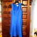 Jessica Simpson Dresses | Jessica Simpson Blue Sleeveless Dress Size 4 | Color: Blue | Size: 4
