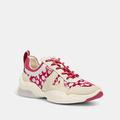 Coach Shoes | Coach Citysole Mesh Runners Sneakers Shoes Signature G4972 Trainer 9.5 | Color: Pink/White | Size: 9.5