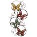 Multi Colored Metal Eclectic Wall Decor by Quinn Living in Multi