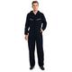 Oralidera Mens Workwear Coveralls Hardwearing Functional Overalls Polycotton Mechanics Boilersuit Trousers with Multi Pockets, Black, M