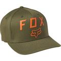 Fox Racing Men's Number 2 2.0 Flexfit Hat Fatigue Green L/XL