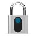 ciciglow Smart Fingerprint Padlock, Smart Touch Door Lock, Fingerprint Identification Unlock, for Gym Locker, Shed Locker, Storage Units, Luggages