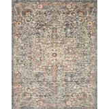 Blue/Navy 63 x 0.25 in Area Rug - Bungalow Rose Woodcliff Oriental Navy/Red Area Rug Polypropylene | 63 W x 0.25 D in | Wayfair