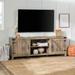 Gracie Oaks Coridon TV Stand for TVs up to 78" Wood in Gray | Wayfair 52F5CF83ACA040F6AC6EF0533DF7870A