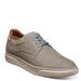 Florsheim Premier Plain Toe Lace-Up Sneaker - Mens 9 Grey Oxford Medium