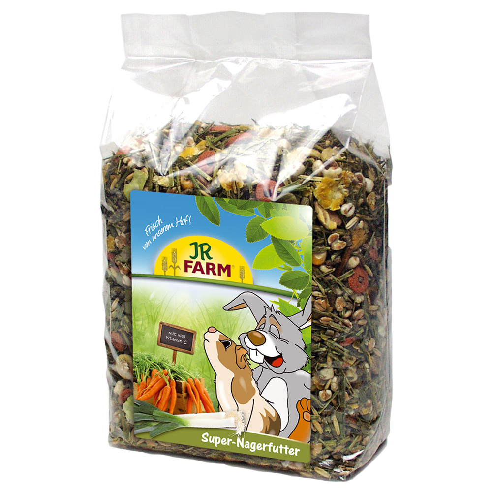 JR Farm Supermangime piccoli animali - Set %: 2 x 4 kg