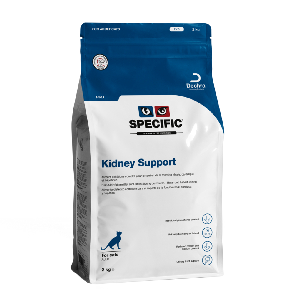 Multipack risparmio! SPECIFIC Veterinary Diet - 3 x 2 kg - FKD Kidney Support