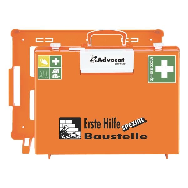 SÖHNGEN Erste-Hilfe-Koffer »Advocat MT-CD Baustelle«, 40x30x15 cm Image