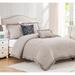 Portland Solid 5-Piece Washed Ruffled Comforter Set