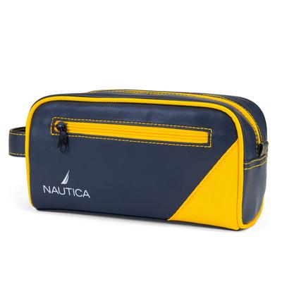 Nautica Men's Core Pebbled Travel Kit Yellow, OS