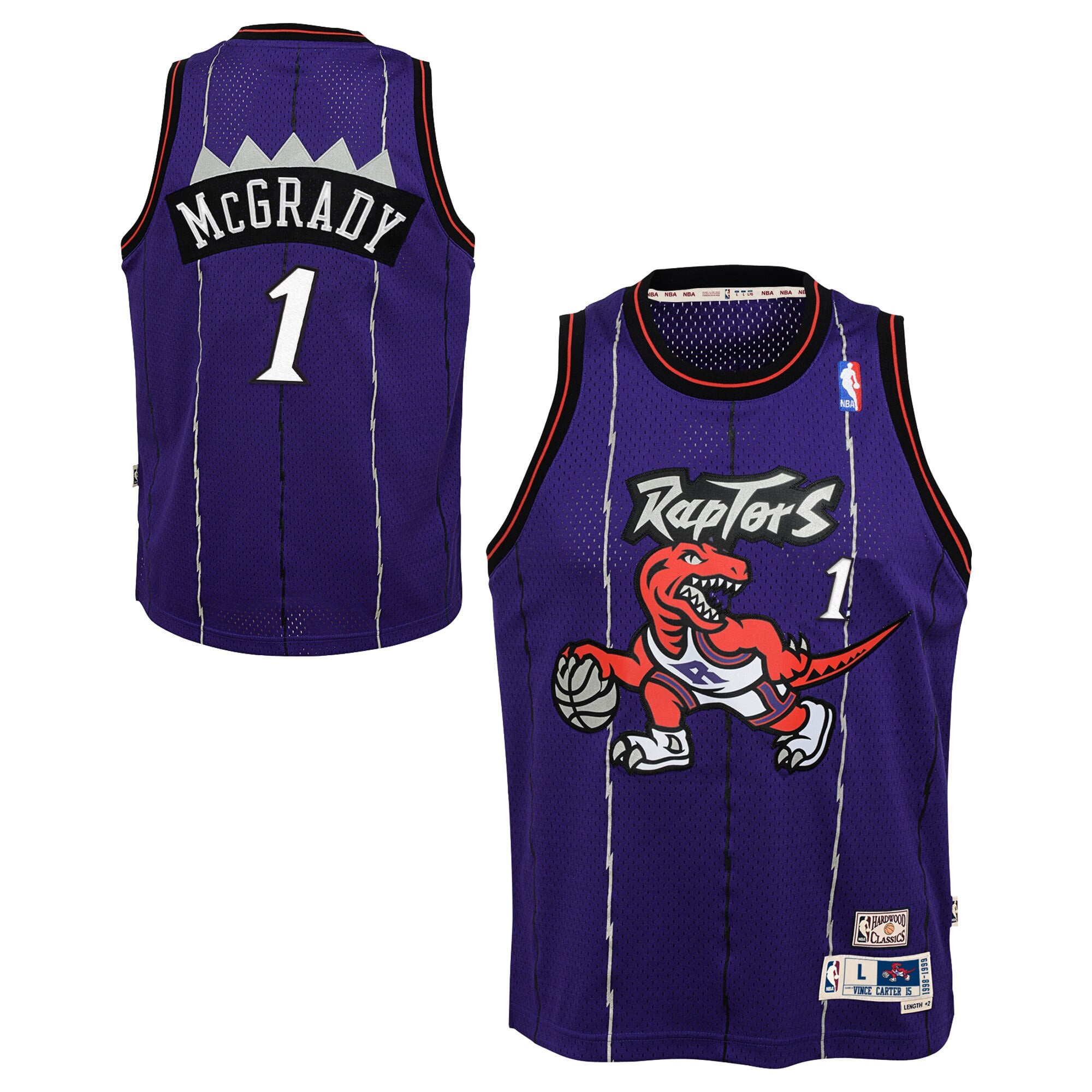 Maillot Swingman Hardwood Classics Road Tracy McGrady Toronto Raptors - Jeunes - unisexe Taille: S (8)