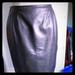 Ralph Lauren Skirts | Lauren Women’s 100% Leather Skirt | Color: Black | Size: 10p