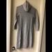 Athleta Dresses | Athleta Fine Merino Wool Sweater Dress Cowl Neck | Color: Gray | Size: Xs