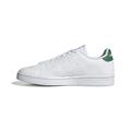 adidas Herren Advantage Shoes Tennis Shoe, Ftwwht/Ftwwht/Green, 42 EU