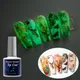 Top coat gel UV lumineux phosphorescent de 10ml qui brille dans le noir vernis à ongles en gel soak