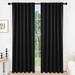Deconovo Solid Thermal Insulated 108-inch Blackout Curtain (2 Panel) - 52 x 108
