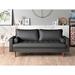 Wilson Faux Leather Mid-century Modern Loveseat