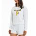 Women's Concepts Sport Cream Pittsburgh Pirates Crossfield Long Sleeve Top & Shorts Set