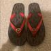 Michael Kors Shoes | Michael Kors Flip Flop | Color: Brown/Black | Size: 8.5