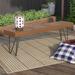 Union Rustic Picnic Bench, Wood in Brown | 17.75 H x 63 W x 14.25 D in | Outdoor Furniture | Wayfair E9384027E0A24BB285CBBE4B8AB8B88F