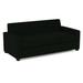 Edgecombe Furniture Avery 80" Square Arm Sofa Bed Sleeper Other Performance Fabrics in Black | 33 H x 80 W x 36 D in | Wayfair 74356PDORBLA01