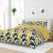 Lark Manor™ Primus Boho Flower Reversible Duvet Cover Set Microfiber in Yellow | King | Wayfair 250C49A08F1C4E328E3B661DDAB486CA