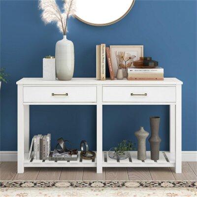 Loon Peak Classic Solid Console Table, What Size Entryway Table