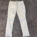 American Eagle Outfitters Jeans | American Eagle White Acid Wash Boyfriend Jeans | Color: Blue/White | Size: 6