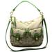 Coach Bags | Coach F23392 Daisy Signature Pocket Hobo Handbag - Nwot | Color: Green/Tan | Size: Os