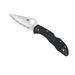 Spyderco Delica4 Lightweight Black FRN Handle Serrated Blade Fold Knife C11SBK