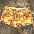 American Eagle Outfitters Shorts | American Eagle Outfitters Plaid Shorts | Color: Orange/Red | Size: 2