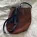 American Eagle Outfitters Bags | American Eagle Crossbody Bucket Bag | Color: Black/Brown | Size: Os