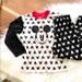 Disney Pajamas | Disney Mickey Mouse Pajama Set Fleece Pant Kid Size 5 | Color: Black/White | Size: 5b