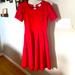 Lularoe Dresses | Lularoe Red Amealia Dress | Color: Red | Size: S