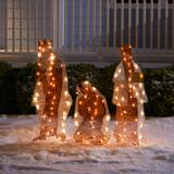 Crystal Splendor Outdoor Scenes by BrylaneHome in Wise Men Christmas Decoration