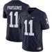 Men's Nike Micah Parsons Navy Penn State Nittany Lions 2021 Draft Class Game Jersey