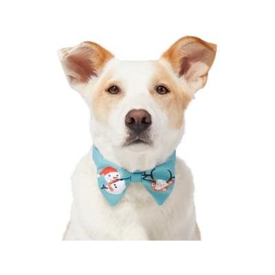 Frisco Snowman Reindeer Dog & Cat Bow Tie, Medium/Large