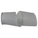The Holiday Aisle® Solid Ribbon Fabric in Gray/Yellow | 4 H x 360 W x 4 D in | Wayfair AA2BCFE0485E436B90C347DA2C1D6494