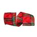 The Holiday Aisle® Ribbon, Polyester in Red | 2.5 H x 360 W x 4 D in | Wayfair 9A674A33FA9A40D88372B0EE3965630C