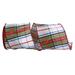 The Holiday Aisle® Ribbon, Polyester in Gray/Red/White | 4 H x 4 W x 4 D in | Wayfair 14F2AA09199B40C3952FEBB50012BA50