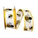 The Holiday Aisle® Ribbon, Polyester in White | 1.91 H x 360 W x 4 D in | Wayfair F41654509F434C4C97B2823839AC2D9D