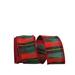 The Holiday Aisle® Ribbon, Polyester in Green/Red | 3.5 H x 4.25 W x 4.25 D in | Wayfair 292BEA6089744D5A9700BBD176ACA2F9