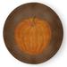 Brown/Orange 60 x 60 x 0.13 in Area Rug - The Holiday Aisle® Li'l Pumpkin Fall Design Chenille Area Rug CRHN331BR4 Chenille | Wayfair