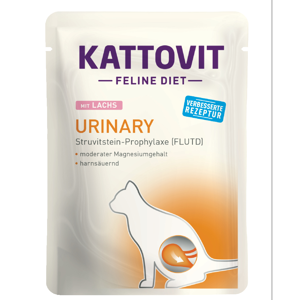 Kattovit Urinary Buste 85 g - Set %: 12 x 85 g - Salmone