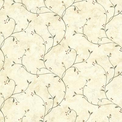 Chesapeake Peyton Green Tin Star Trail Wallpaper - 20.5in x 396in x 0.025in
