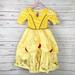 Disney Costumes | Disney Belle Dress & Wand | Color: Gold/Yellow | Size: 4