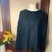 Lularoe Sweaters | New Plus Size Lularoe Harper Knit Sweater 2xl Solid Black | Color: Black | Size: 2x